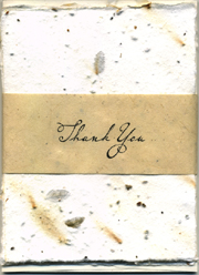 Handmade Blank Thank You Cards