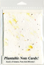 Safflower Plantable Note Cards