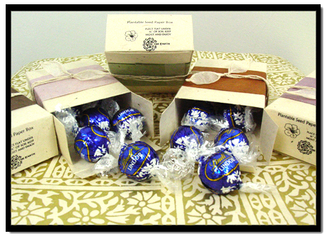 Handmade Lotka Seeded Gift Boxes