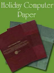 handmade printer safe paper