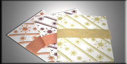 Seeded Gift wrap with vegetable dyed print