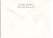 recycled envelopes