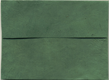 Handmade Sage Lotka Envelope