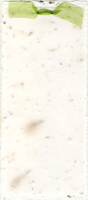 handmade chard and seed paper