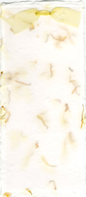 handmade marigold paper
