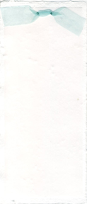 white cotton handmade paper