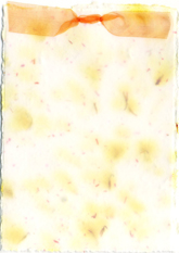 handmade safflower paper