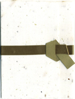 handmade chard and seed paper