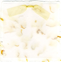 handmade marigold paper
