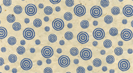 Blue BullseyeHandmade wrap