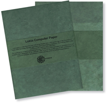 Green Lotka Computer Paper (Non Seeded)