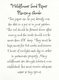 Recycled Planting Guide