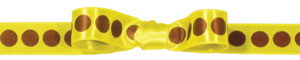 Dots Goldfinch/Brown