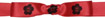 Cherry Blossom red/black