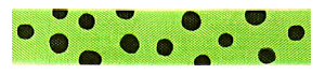 Dots Lemon Grass/Black