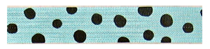 Dots Aqua/Black