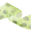 Chartreuse with Black Dots