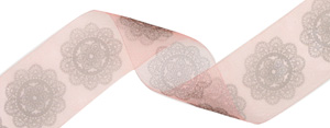 Vintage - Pink Grapefruit/Brown Ink