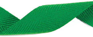 Green Leaf Midori Herrigbone Ribbon