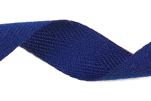 Prussian Midori Herringbone Ribbon