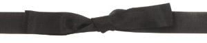 Black - Rayon Trimming Ribbon