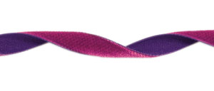 Berry Velvet/Purple Satin