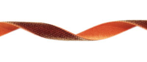 Mink Velvet/Goldfish Satin