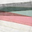 Gold/Silver Edged Organdy