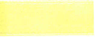 Yellow Chiffon Offray Ribbon
