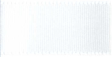 White Offray Ribbon