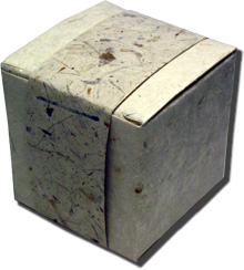Favor box with Banana Embellishment