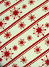 Red and Natural Seeded Wrapping Paper