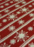 Red and White Seeded Wrapping Paper