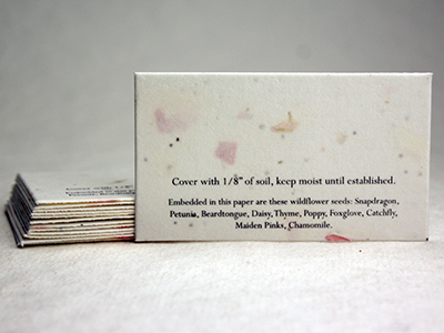 Place Card Printed