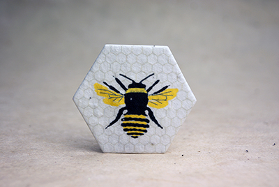 seed paper hexagon shapes