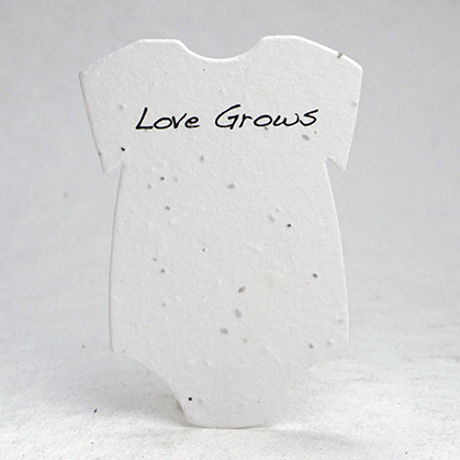 seed paper onesie shapes