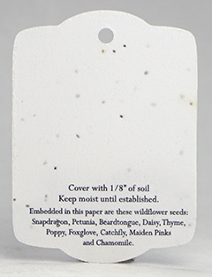 seed paper tag