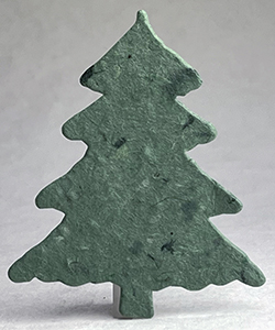 14s green seed paper tree shape