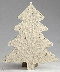 38s hemp fiber seed paper tree shape
