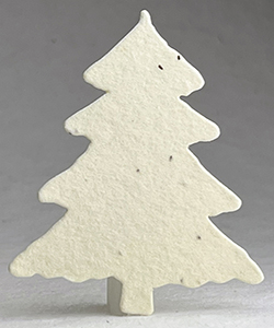 65s yellow seed paper tree shape