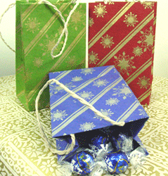 Seeded Holiday Gift Bags