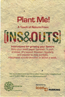 Plantable Flyers