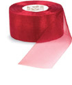  Cranberry Organdy Ribbon
