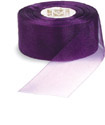  Blackberry Organdy Ribbon