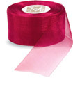  Raspberry Organdy Ribbon
