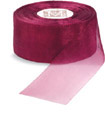  Burgundy Organdy Ribbon