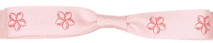  Plumeria Icon Herringbone Ribbon