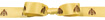 Bees Maize/Brown Midori Icon Double Faced Satin