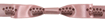 Crown-Tea Rose/Brown Midori Icon Double Faced Satin