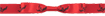 English Holly- Red/Black Midori Icon Double Faced Satin
